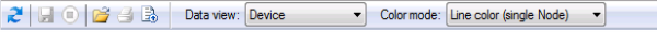 History Graph control toolbar